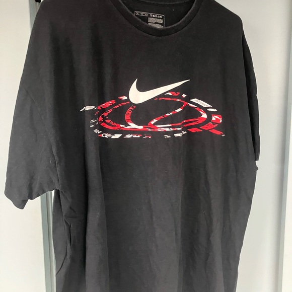 Y2k nike basketball galaxy jordan bulls themed shirt nba swoosh tee size 2XL XXL - Picture 2 of 11